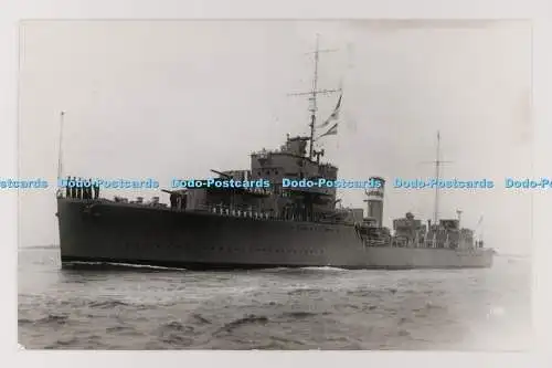 C028634 Unbekannter Zerstörer der Klasse W. Altes Foto