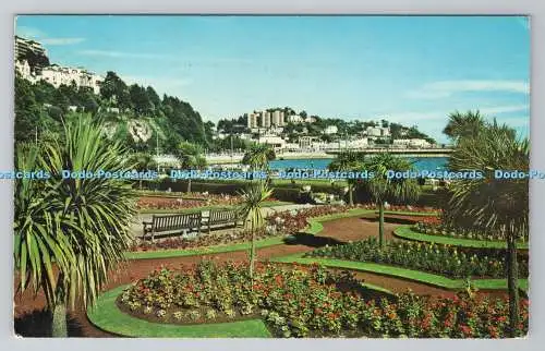 R780633 Torquay. Abteigärten. 1969