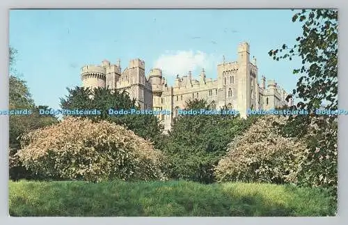 R780642 Arundel Castle. Plastichrome von Colourpicture. Norwich. Norfolk. W. Skip