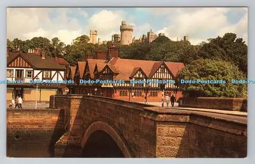 R780643 Brücke und Arundel Castle. C. G. Williams. Plastichrome von Colourpicture