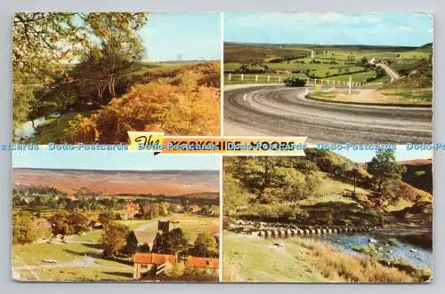 R780672 The Yorkshire Moors. Goathland Village. E. T. W. Dennis. Scarborough. Mu