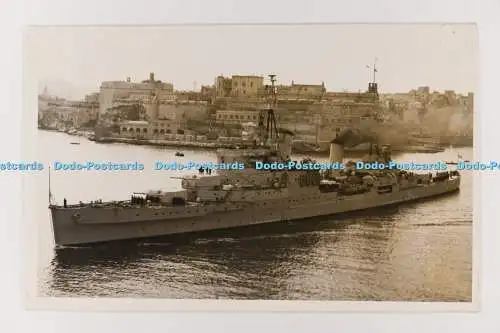 C028686 HMS Glasgow C21. Antonius und Joseph Pavia. Valletta. Malta. 1952. Alte Ph