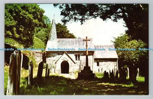 R780683 Culbone Church. Blackmore von Tiverton. PM. Bezirk Exeter. 1979