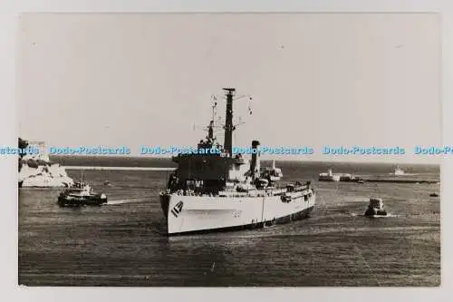 C028696 HMS Fearless L10. Antonius und Joseph Pavia. Valletta. Malta. Altes Foto
