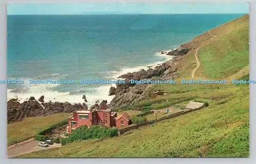 R780744 Croyde. Lundy Island und Path to Baggy Point. Fotopräzision. Colourmas