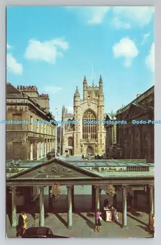 R780756 Badewanne. Die Westfront. Die Abtei. 1970