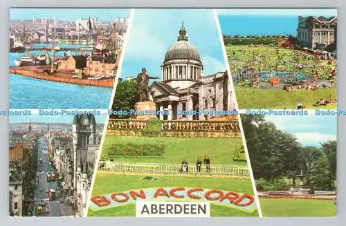 R780780 Aberdeen. Meerfront. Fotopräzision. Colourmaster International. 1975.
