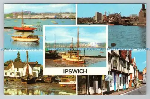 R780781 Ipswich. Die Docks. Fotopräzision. Colourmaster International. 1975. M