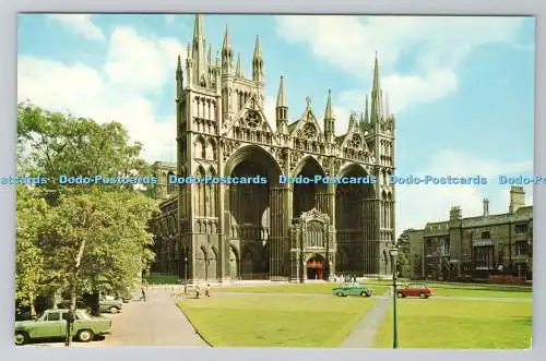 R780786 Peterborough Cathedral. Westfront