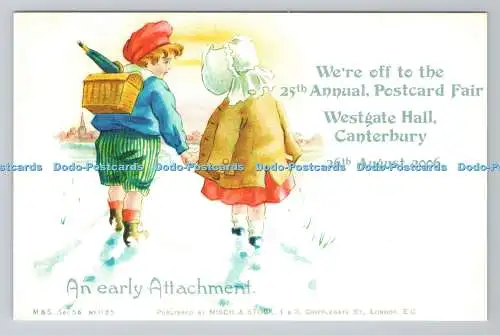 R780799 Canterbury. Westgate Hall. Ein früher Aufsatz. Zwei Kinder. Misch und