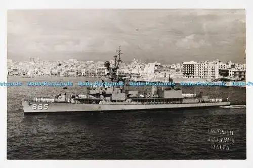 C028814 USS Charles R. Ware DD865. Altes Foto