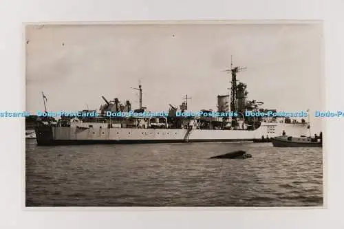 C028844 HMS Barrosa D68. A. und J. Pavia. Valletta. Malta. 1949. Altes Foto