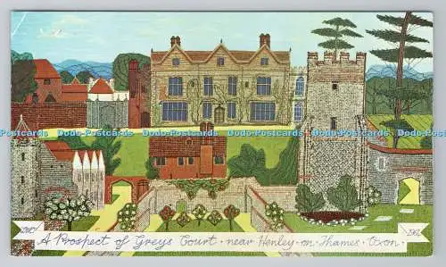 R780847 Oxfordshire. Greys Court in der Nähe von Henley an der Themse. Larkfield Printing. Falke