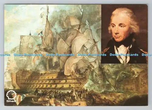 R780870 Great Britons. Horatio Nelson. Schlacht von Trafalgar. J. M. W. Turner. L.