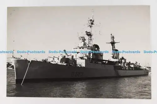 C028924 Italienischer Zerstörer San Giorgio. D562. A. Molinari. Altes Foto