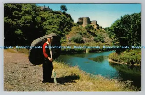 R780920 Welsh Coracle Fisherman. Fotopräzision. Colourmaster International