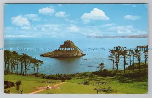 R780928 Torquay. Thatcher Rock. Die fotografische Grußkarte. Naturfarbe S