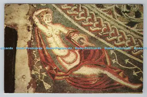 R780934 Glos. Woodchester. Wassernymphe. Dieses römische Pflaster ist Eigentum von W