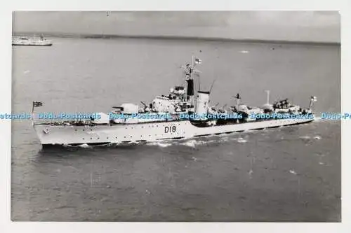 C028954 HMS St. Kitts D18. Altes Foto