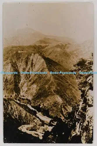 C029013 Blick auf die Berge. Postkarte