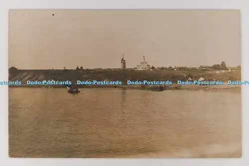 C029021 Russland Archangelsk Vinogradovsk Troitsa Village Sergeyevskaya. Kirche ein
