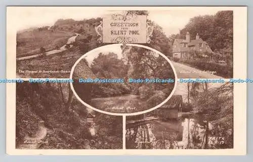 R781012 Grüße aus Silent Pool. Silent Pool Cottage. F. Frith. Reigate. Mult