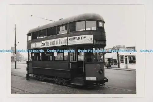 Straßenbahn C029025. Shirley. Southampton. 5. J. H. Pain. C. Carter. Altes Foto