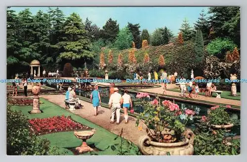 R781074 Poole. Compton Acres. Fotopräzision. Colourmaster International
