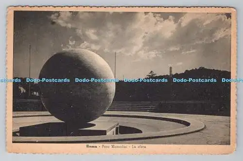 R781077 Roma. Foro Mussolini. La SferaM. Marcucci