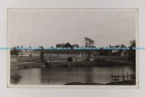 C029097 Blick auf Haus und See. Altes Foto