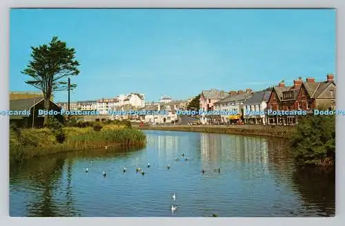 R781082 Bude. Der Fluss und Strand. Fotopräzision. Colourmaster International.