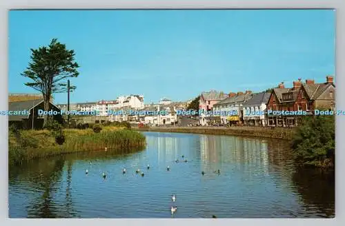 R781083 Bude. Der Fluss und Strand. Fotopräzision. Colourmaster International.