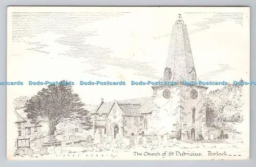 R781115 Porlock. Die Kirche St. Dubricius