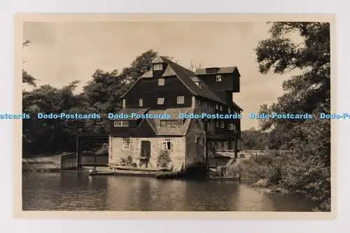 C029182 Cambridgeshire. Houghton Mill. Altes Foto