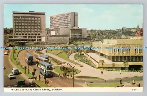 R781165 Bradford. Gerichte und Zentralbibliothek. E. T. W. Dennis. Scarborou