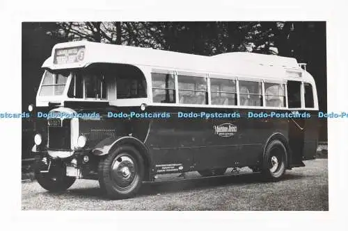 C029243 Bus. Lederflasche. 3. K0107. Maidstone und District. Motorservice. T