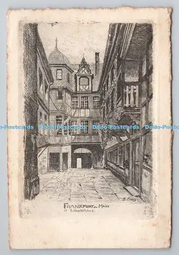 R781225 Frankfurt a. Main. Romerhofchen. B. Liebig