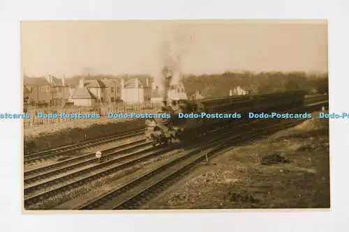 C029258 Lokomotive auf Eisenbahn. Klasse. 2. A. M. Crown. Altes Foto