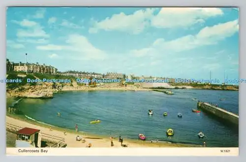 R781339 Cullercoats Bay. E. T. W. Dennis. Scarborough. PM. Whitley Bay. 1974