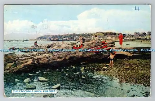 R781341 Millport. Der Krokodilfelsen. A. D. Henderson. Junior Print
