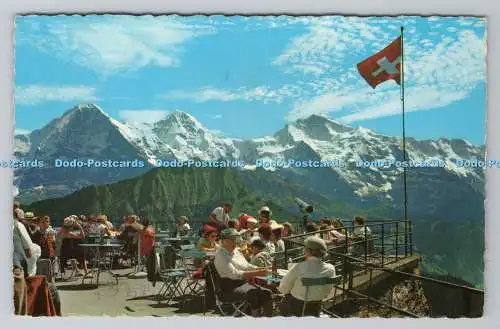 R781368 Schynige Platte. Eiger. Mönch. Jungfrau. Fotoglob. Wehrli