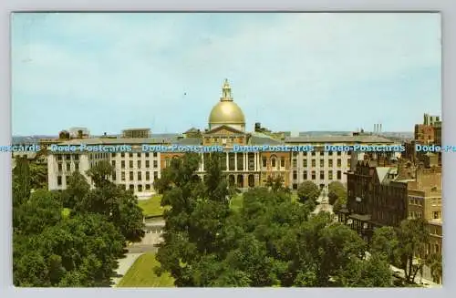 R781371 Boston. Masse. State House. Tichnor Bros. Lusterchrome