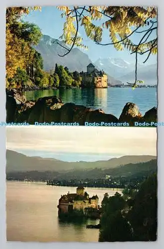 R781373 Lac Leman. Montreux. Le Chateau de Chillon. Jaeger. Iris. Multi View