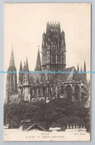 R781378 Rouen. L Abside de l Eglise Saint Ouen. ND. Fot. Neurdein et Cie