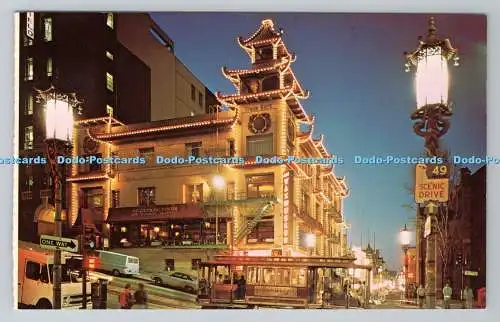 R781405 San Francisco Chinatown bei Nacht. Smith Neuheit. Dexter Press