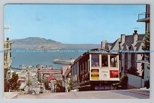 R781406 San Francisco. Seilbahn. Straße. E. F. Clements. Mike Roberts