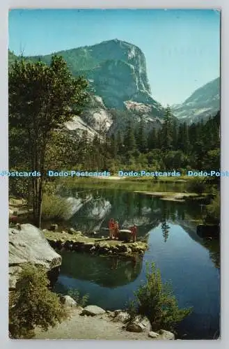 R781409 California. Yosemite Nationalpark. Spiegelsee und Mt. Watkins. Mirro K