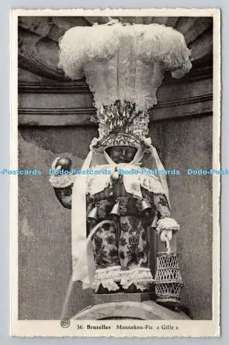 R781457 Bruxelles. Manneken Pis. Gille. A. Dohmen