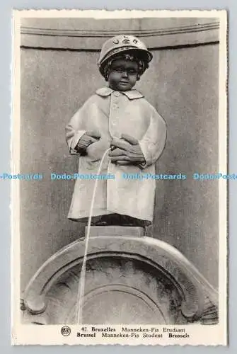 R781462 Bruxelles. Manneken Pis. Etudiant. A. Dohmen