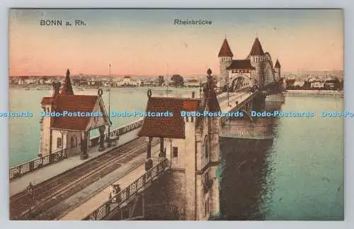 R781468 Bonn a.Rh. Rheinbrücke. N. Dienst